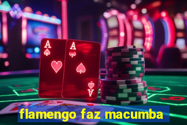 flamengo faz macumba